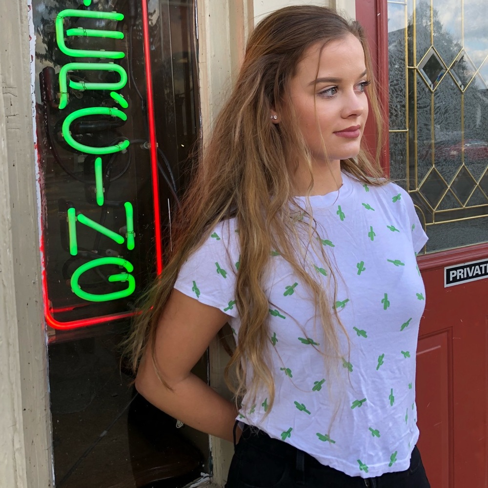 🌵 Cactus Crop top! 🌵